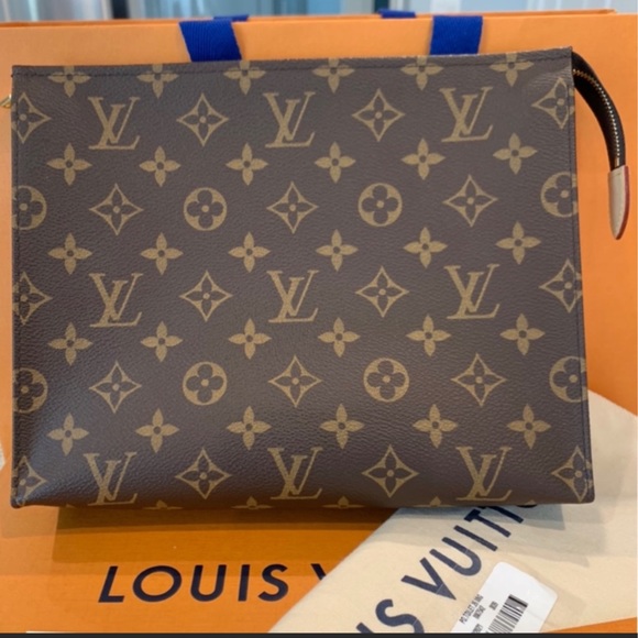 🆕🥰💗LOUIS VUITTON Monogram Toiletry Pouch 26 - Picture 4 of 14